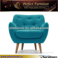 PFS3914 Unique armchair sofa wooden leg italian armchair